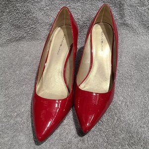 Red Patent Leather Heels